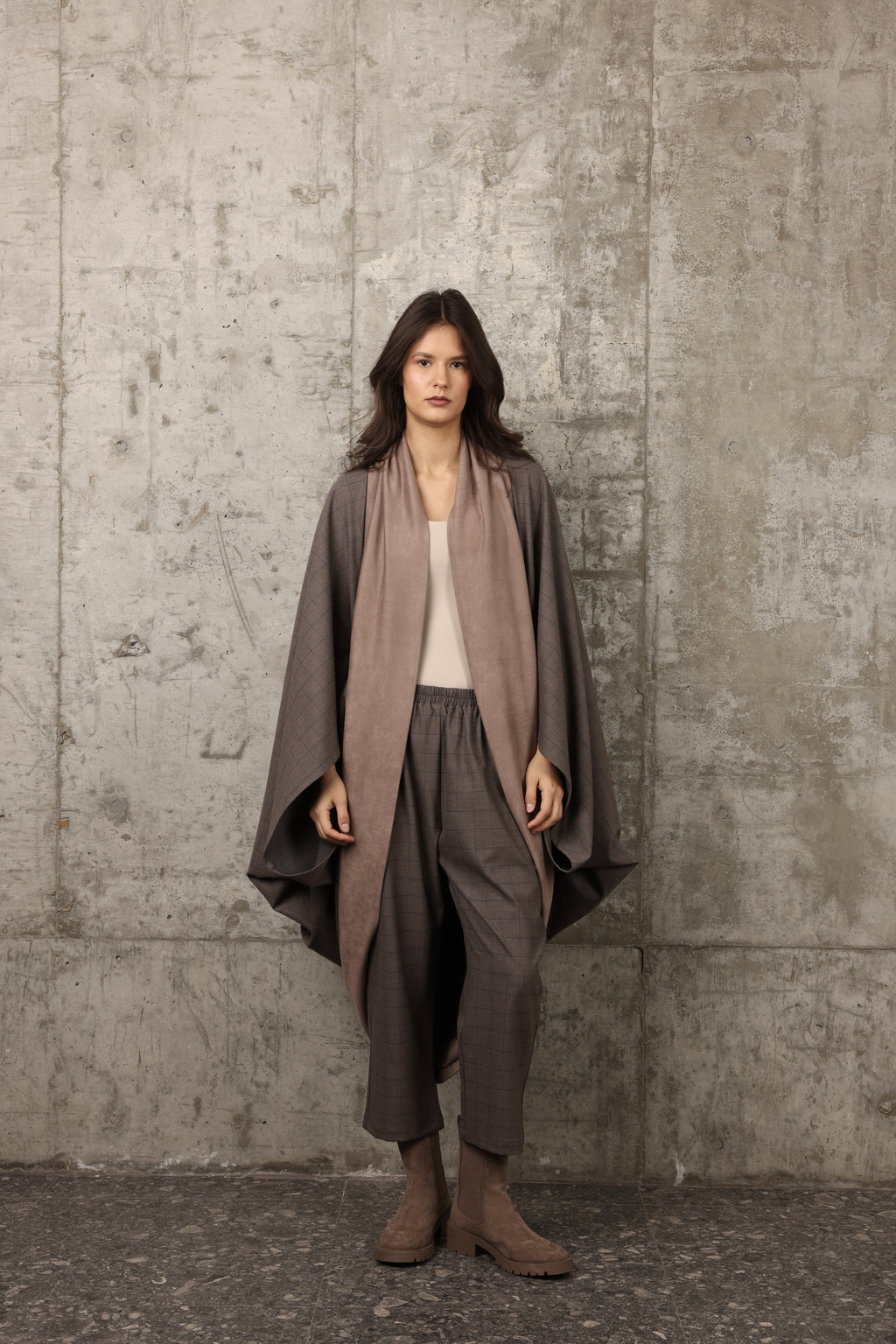 QMR-016- plaid wool