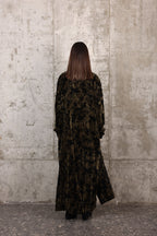 QMR- 025 black/gold velvet