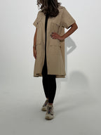 Short sleeve coverup shirt